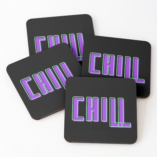 Item preview, Purple and Green Chill Text designed and sold by BampiQ.