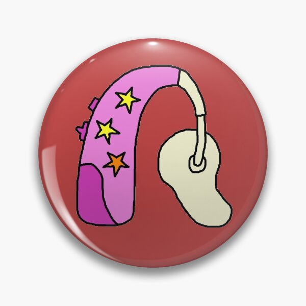 Item preview, Hearing Aid - Pink designed and sold by RafikCreations.