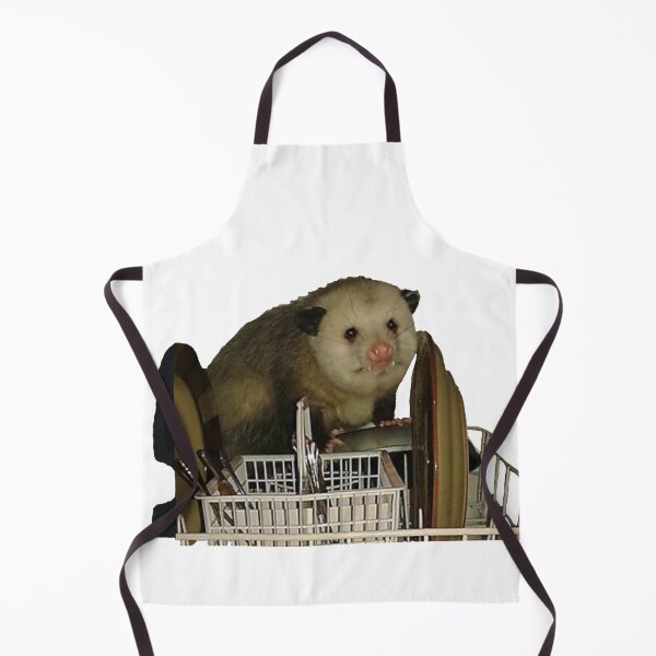 Item preview, Dishwasher Opossum Meme designed and sold by Brenna Langdon.