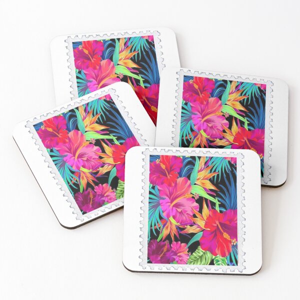 Item preview, Hibiscus flower stamp designed and sold by mag3118.