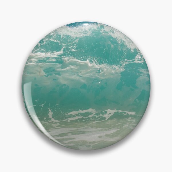 Artikelvorschau, Ocean Green Blue Waves Crashing entworfen und verkauft von ArtistThara.