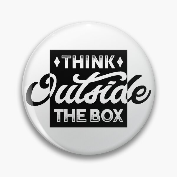 Item preview, Think outside box designed and sold by FocusAndFlow.