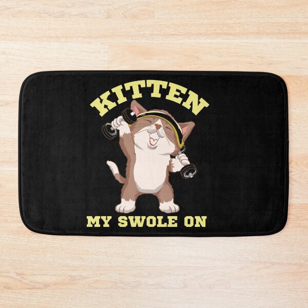 Item preview, Workout Kitten My Swole On gift designed and sold by Sandra78.