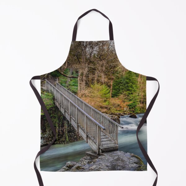 Item preview, Autumn Footbridge Rapids designed and sold by AJEvans.