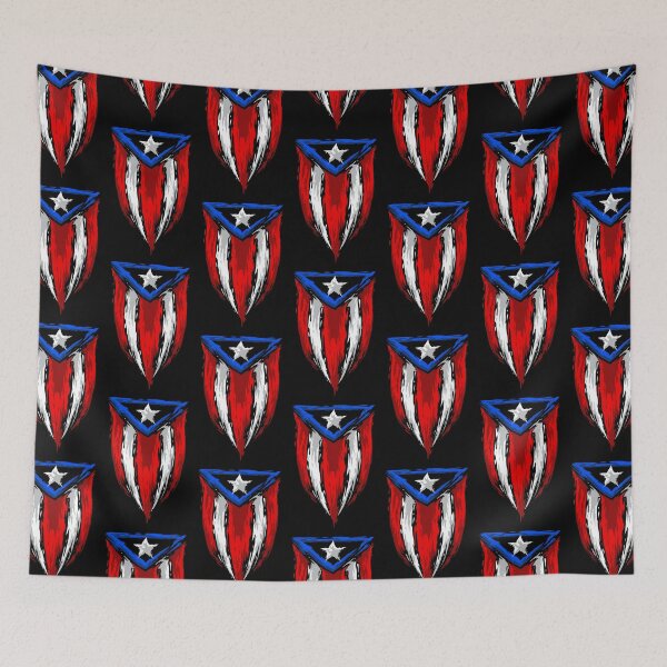 Item preview, PR Flag Brush Style - Puerto Rico Flag designed and sold by anziehend.