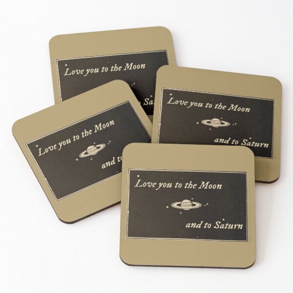 Item preview, Love you to the Moon and to Saturn - Taylor Swift  designed and sold by Mxrloes.