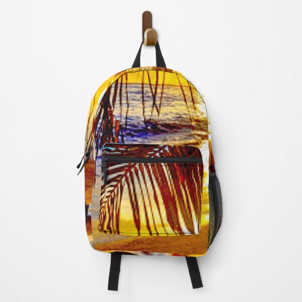 Item preview, Sunset Beach Coastal Seascape — Golden Shoreline designed and sold by Galathi Designs.
