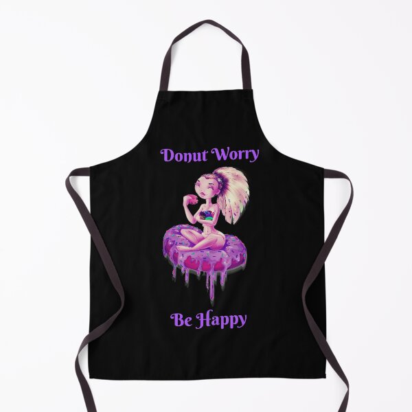 Item preview, Donut Worry, Be Happy, Doughnut Girl designed and sold by Paulele.