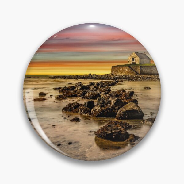 Item preview, St Cwyfan Church Sunset designed and sold by AJEvans.