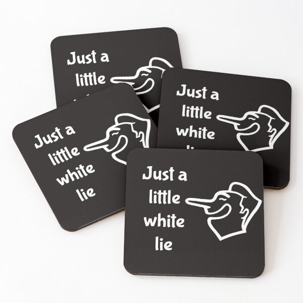 Item preview, Just a little white lie designed and sold by Nesro34.