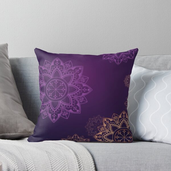 Item preview, Purple and Gold Mandala designed and sold by KarlaHR.