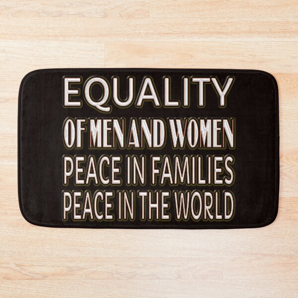 Item preview, Equality for men & women peace in families peace in the world designed and sold by Ralek.