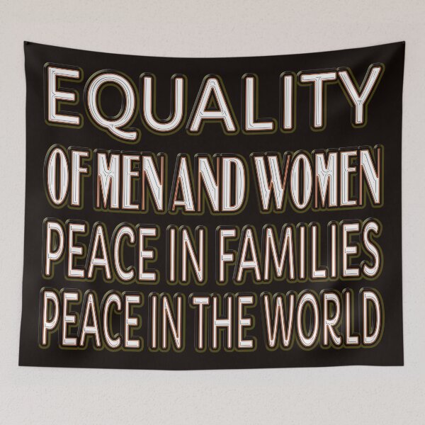 Item preview, Equality for men & women peace in families peace in the world designed and sold by Ralek.