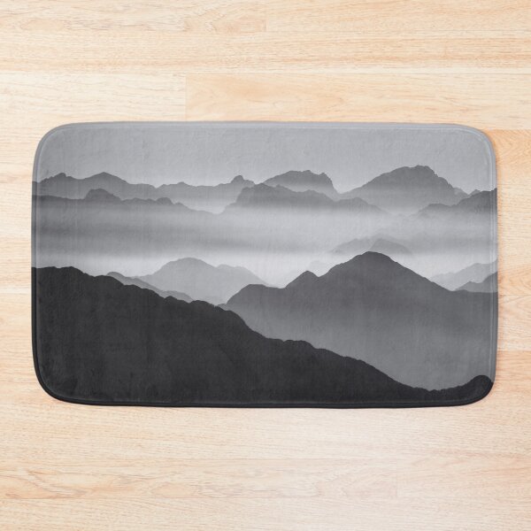 Item preview, The mountains are calling - black and white photo  designed and sold by NordicSommer.