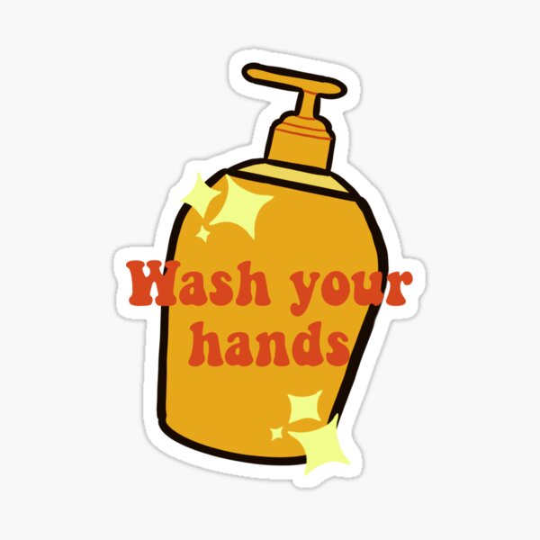 Item preview, Wash your damn hands designed and sold by -Easy-Breezy-.