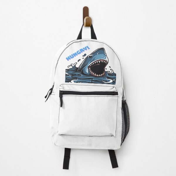Item preview, Hungry Shark Sticker designed and sold by Farage Art.