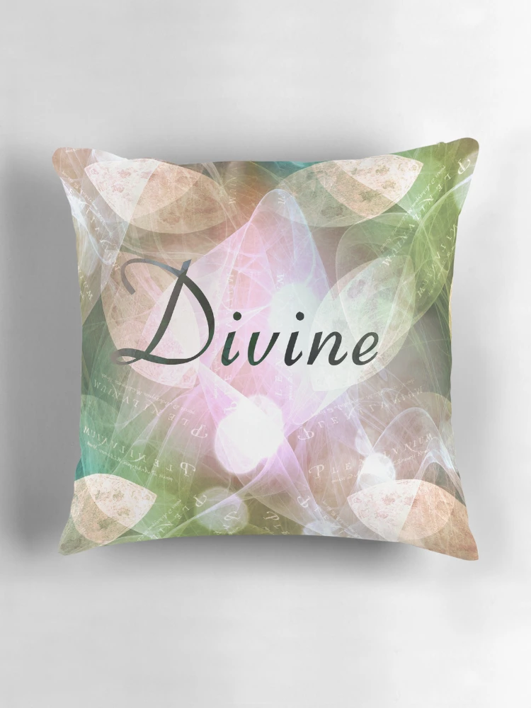 Thumbnail 3 of 4, Pillow, Divinity - pattern designed and sold by IschemicNeuron.
