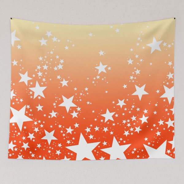 Item preview, Orange Gradient Stars designed and sold by Bumblefuzzies.