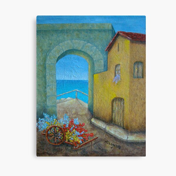 Pietrasanta In Tuscany Canvas Print