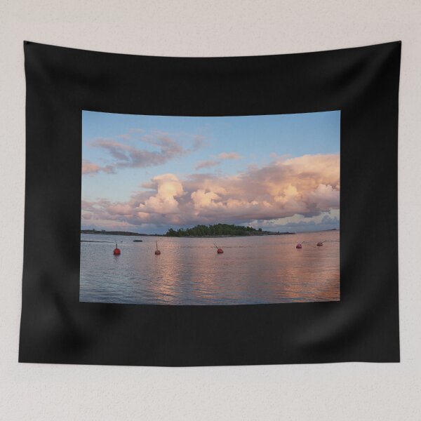 Item preview, Evening clouds over the island designed and sold by Jouko Lehto Photography.