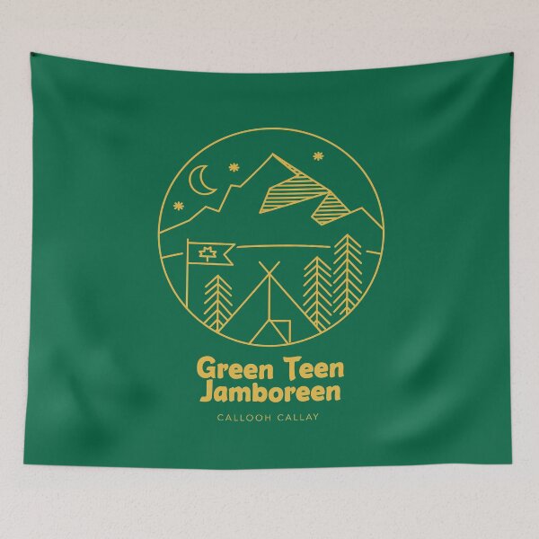Item preview, Green Teen Jamboreen designed and sold by MorvenLucky.