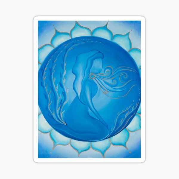 5th Chakra - Throat Chakra Sticker