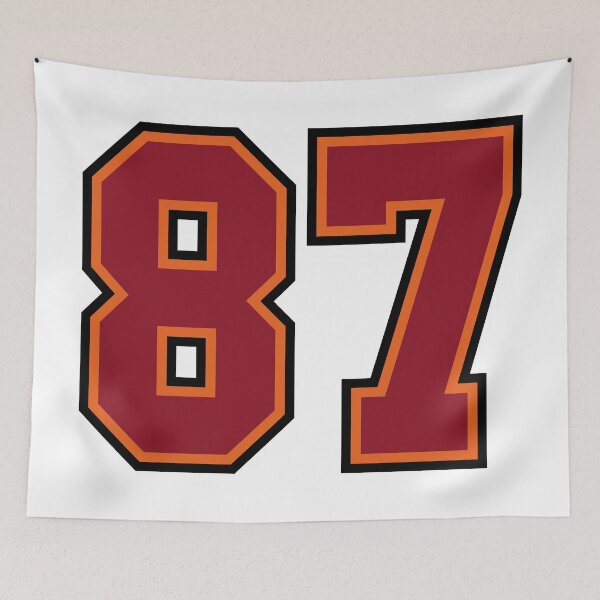 Item preview, Number 87 Sports Tampa Eighty-Seven Jersey designed and sold by HelloFromAja.