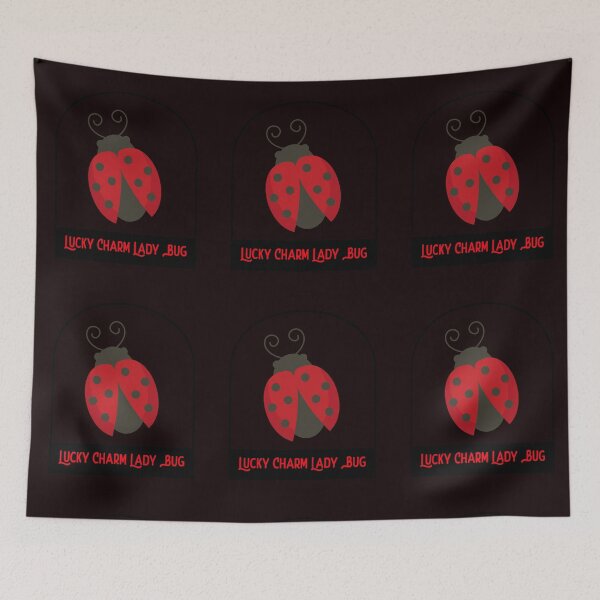 Item preview, Lucky Charm Red Lady Bug designed and sold by misskrisnov.