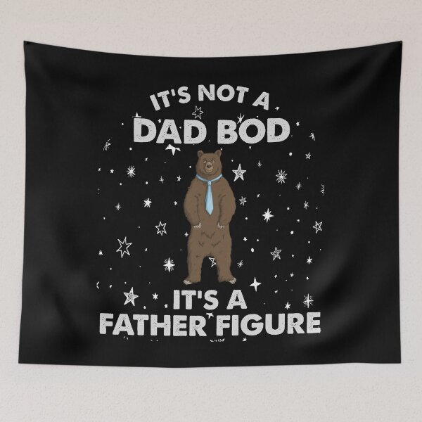 Item preview, It's not a dad bod it's a father figure - Awesome father Gift designed and sold by Teenation9.