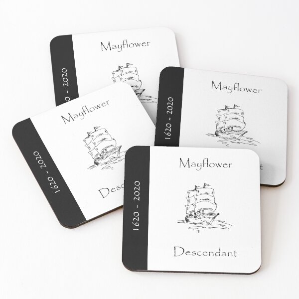Item preview, Mayflower Descendant designed and sold by NoteBTravel.
