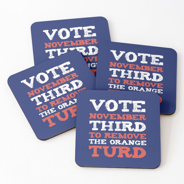 Item preview, Vote November Third to Remove the Orange Turd designed and sold by HungryDino.