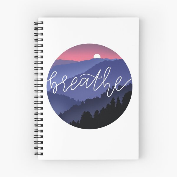 Item preview, Breathe Mountains designed and sold by letteringolivia.