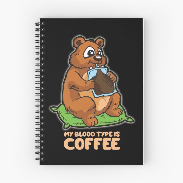 Item preview, MY BLOOD TYPE IS COFFEE designed and sold by Moonpie90.