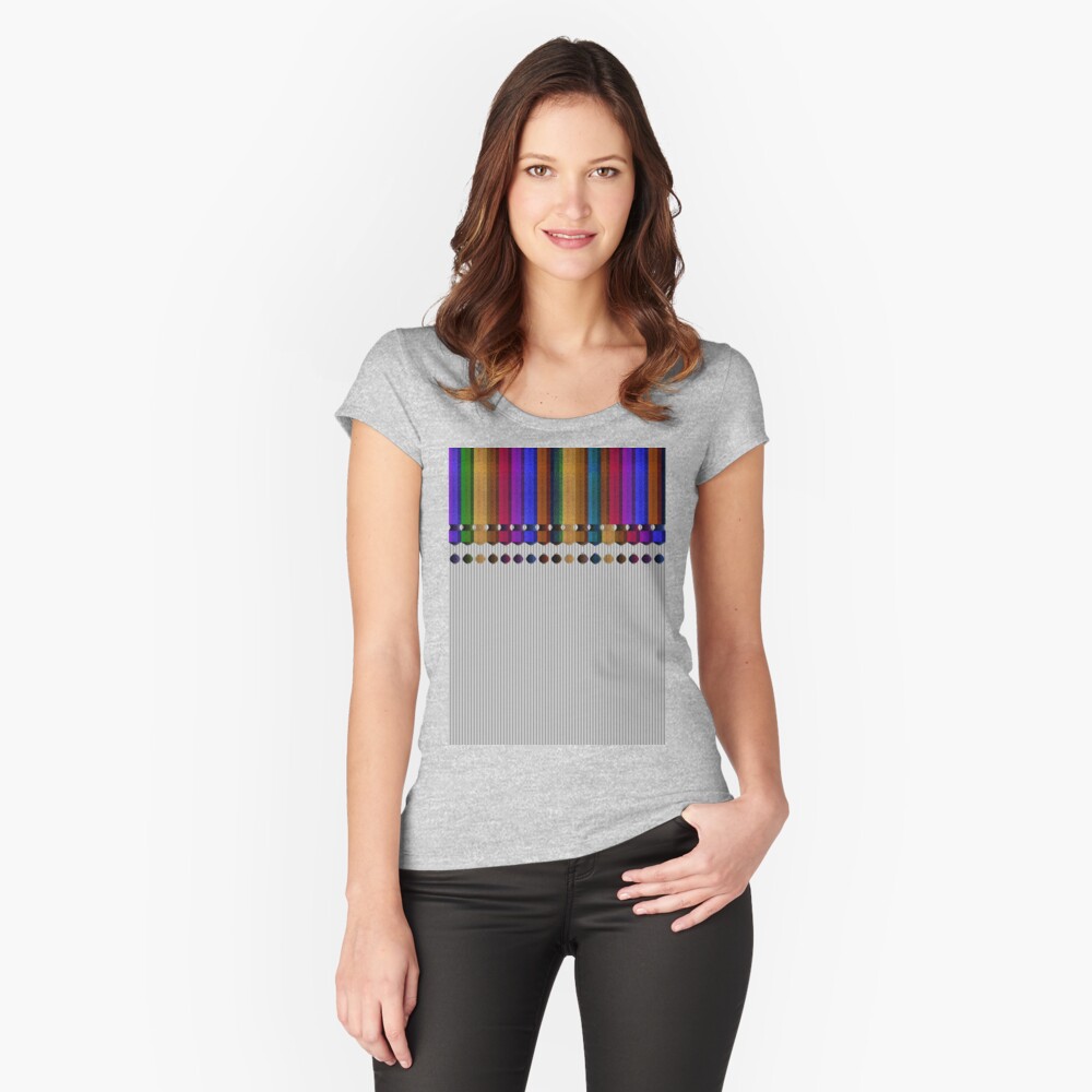 Item preview, Fitted Scoop T-Shirt designed and sold by Vk91.