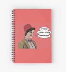 Cool Fez Spiral Notebook