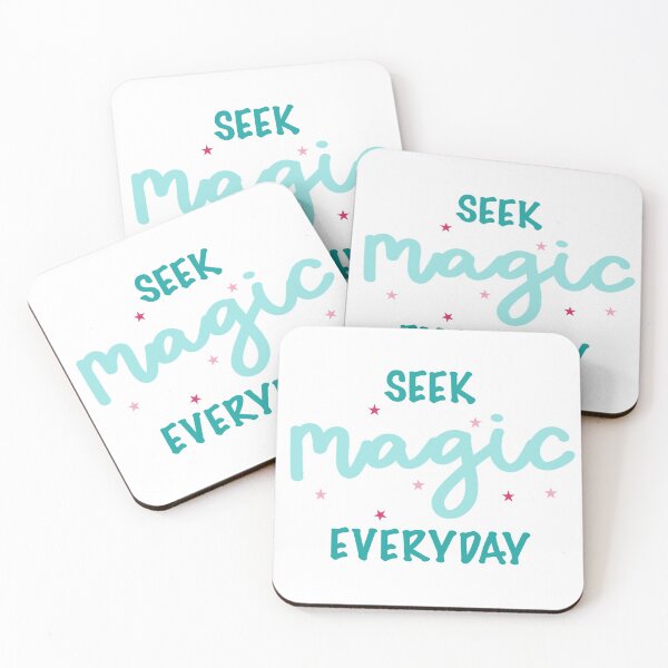 Item preview, Seek magic everyday  designed and sold by michalsaitowitz.