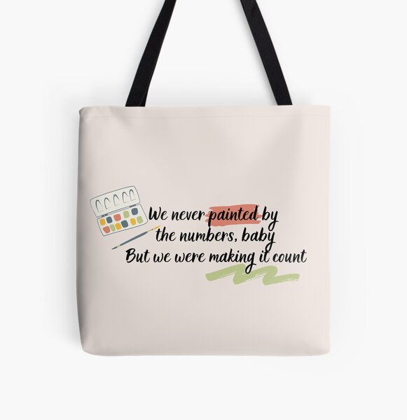 Taylor Swift folklore album lyrics the 1 the one rose chosen family Tote  Bag for Sale by TheFirstMayDay