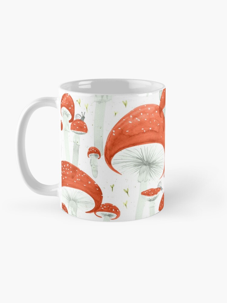 Alternate view of Mycelium Fruiting Bodies by Friztin Coffee Mug