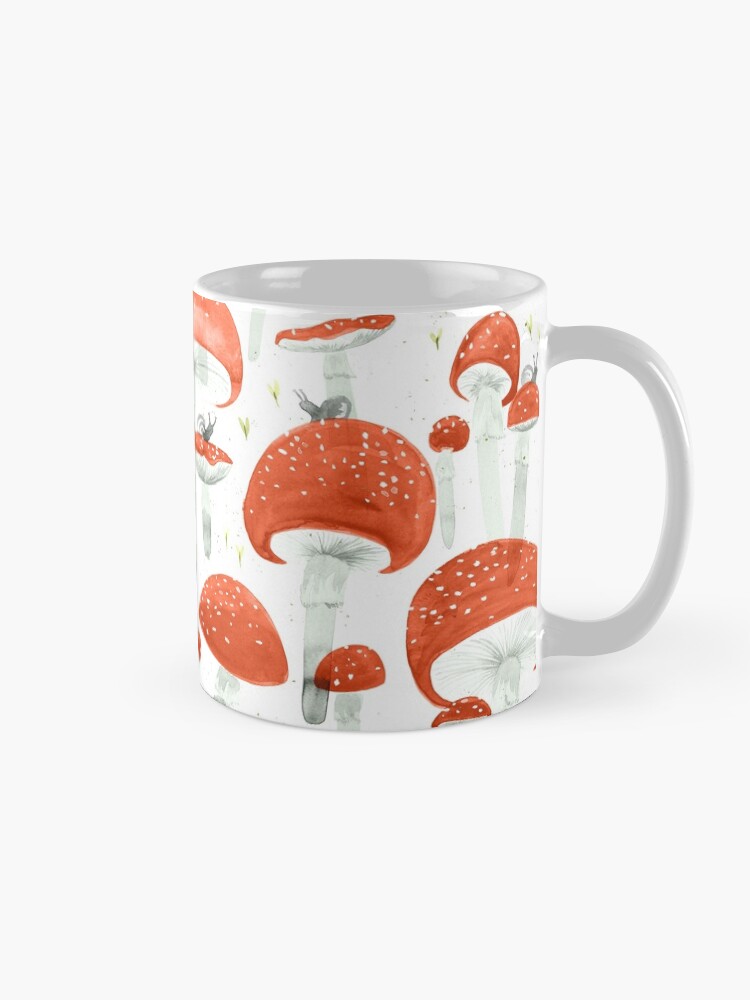 Alternate view of Mycelium Fruiting Bodies by Friztin Coffee Mug