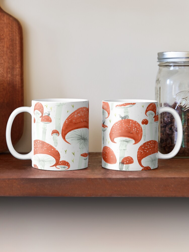 Alternate view of Mycelium Fruiting Bodies by Friztin Coffee Mug