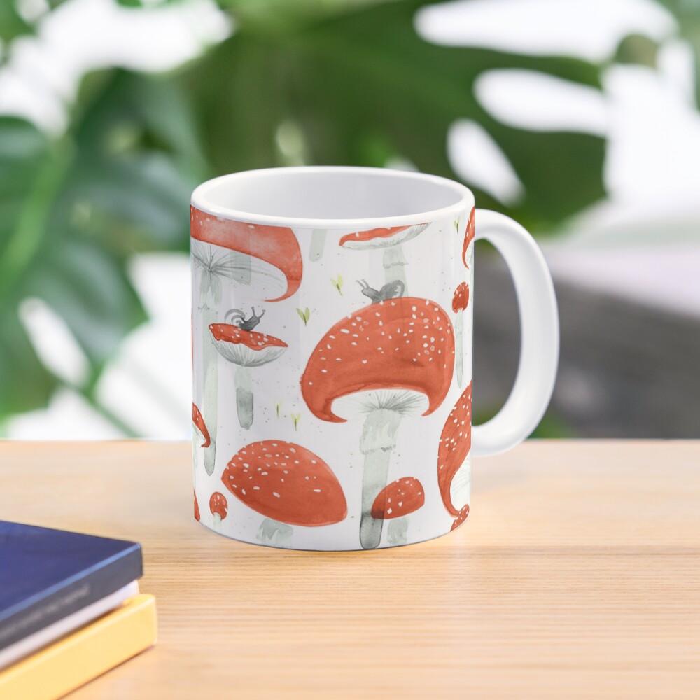 Mycelium Fruiting Bodies by Friztin Coffee Mug