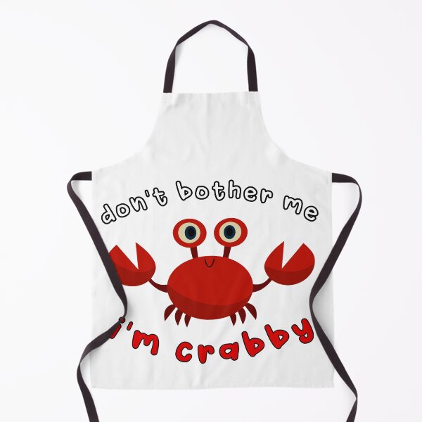 Item preview, don't bother me i'm crabby pun crab design designed and sold by coatstar.