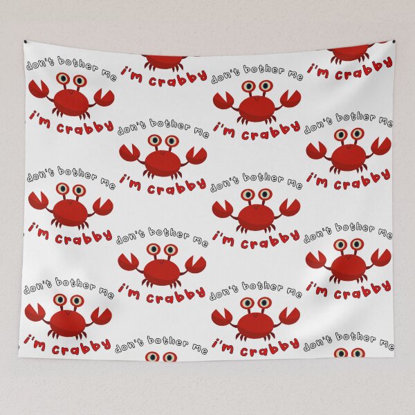 Item preview, don't bother me i'm crabby pun crab design designed and sold by coatstar.
