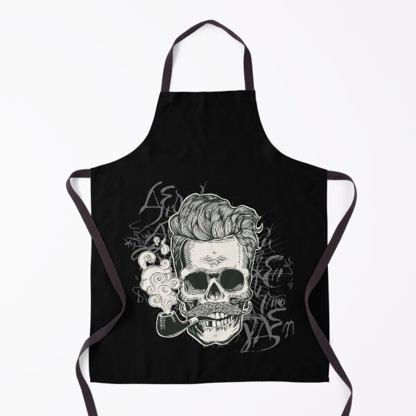 Item preview, skull with smoking pipe - Awesome skull lover Gift designed and sold by Teenation9.