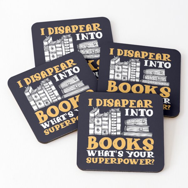 Item preview, Bookworm I Disappear Into Books What's Your Superpower Book Lover  Reader designed and sold by mmos.