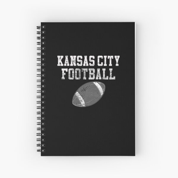 Vintage Kansas City Football Spiral Notebook