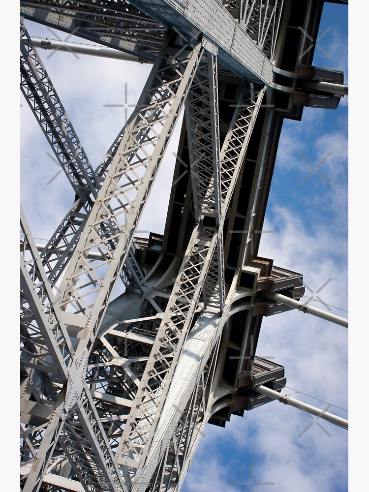 Thumbnail 3 of 3, Sticker, Manhattan Bridge in NYC designed and sold by ColeRW.