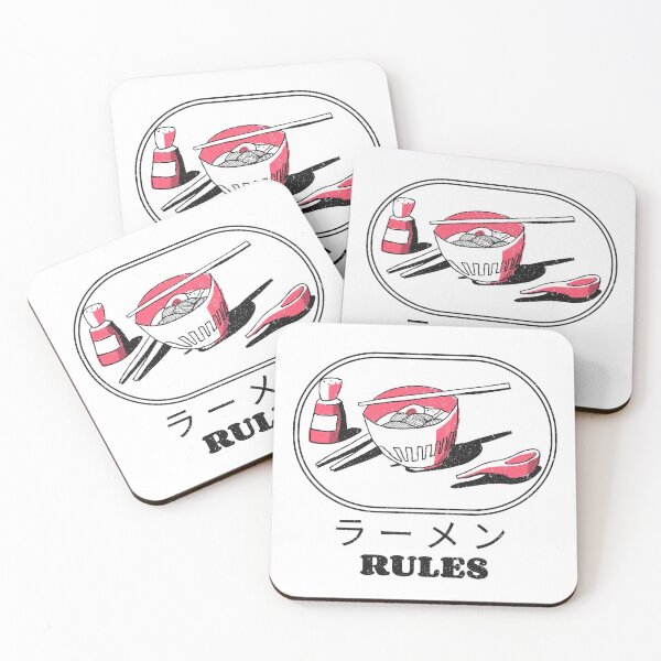 Item preview, Vintage Japanese Anime Ramen Rules ラーメン   Gift for ramen lover designed and sold by TamGustam.