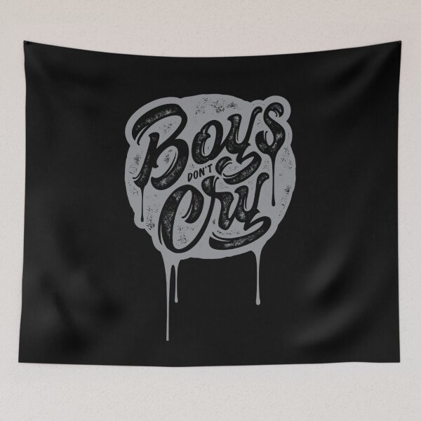 Item preview, Boys don't cry - Awesome humorous person Gift designed and sold by Teenation9.