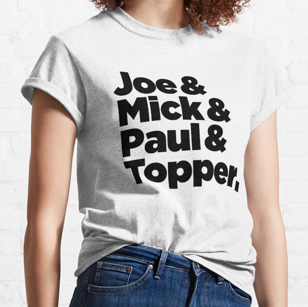 Joe et Mick et Paul et Topper T-shirt classique